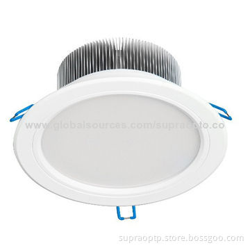 18W LED Ceiling spotlights with CE/RoHS Marks, 90lm/W, high power, white rim